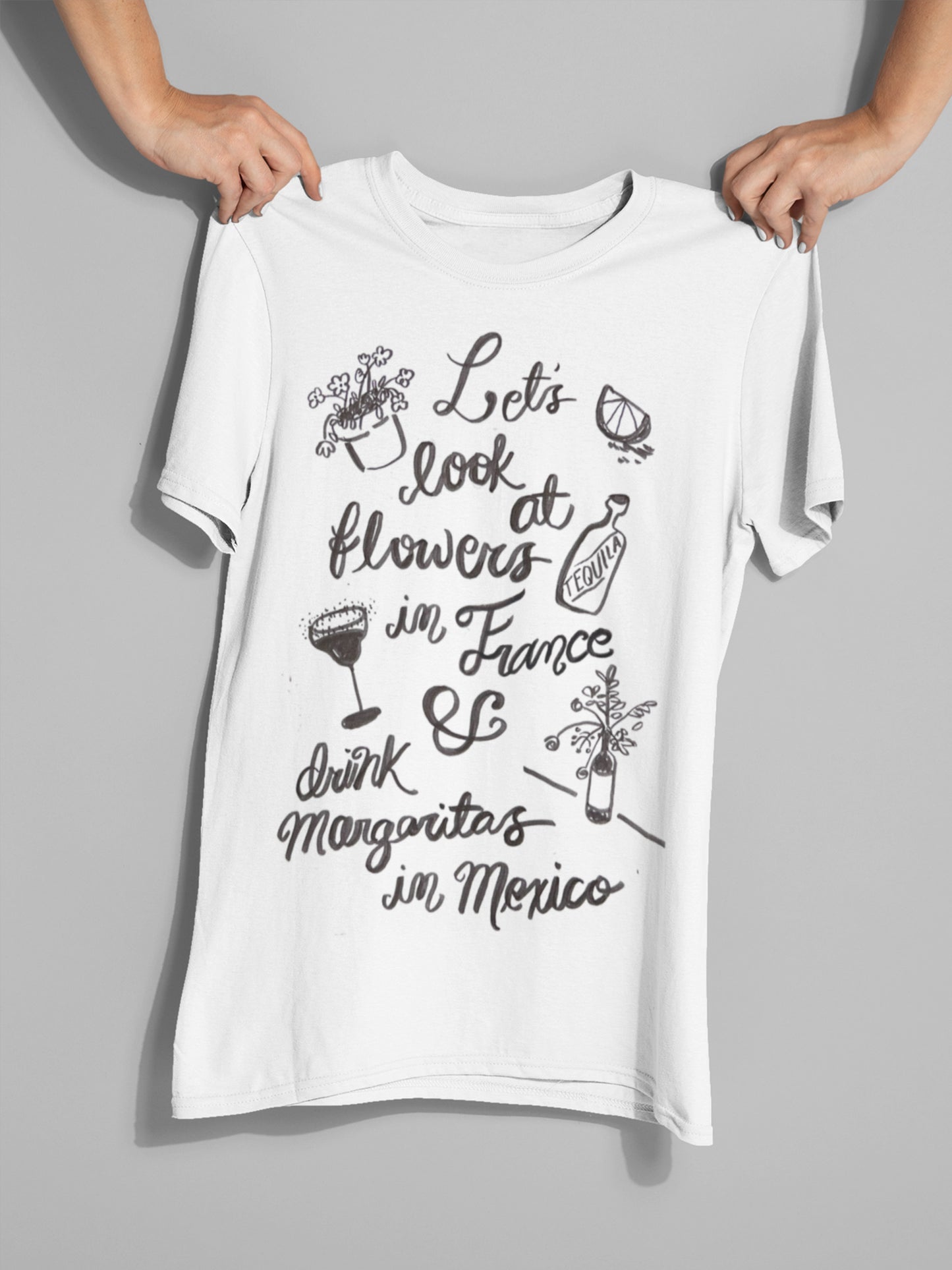 Flower & Margaritas Tee