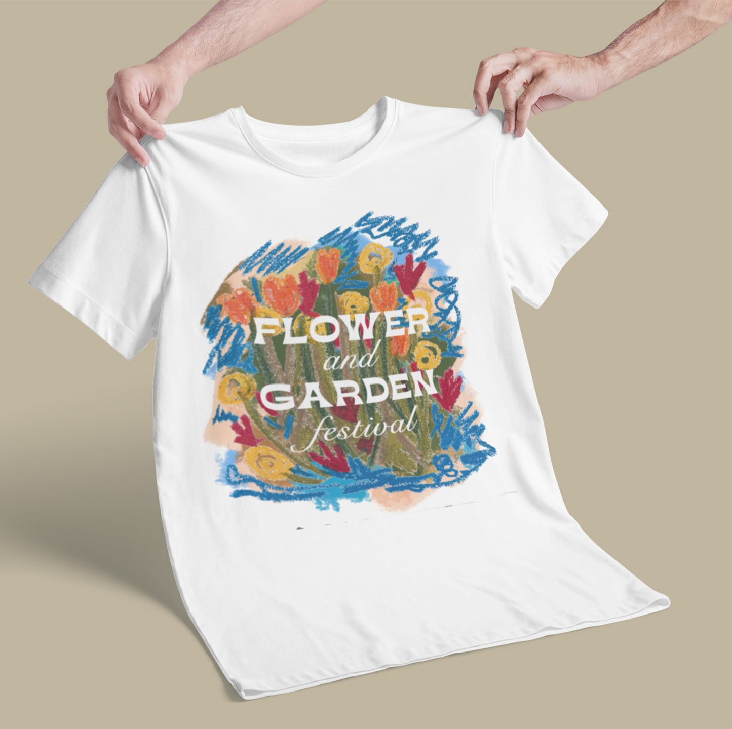 F&G Festival Bouquet Tee
