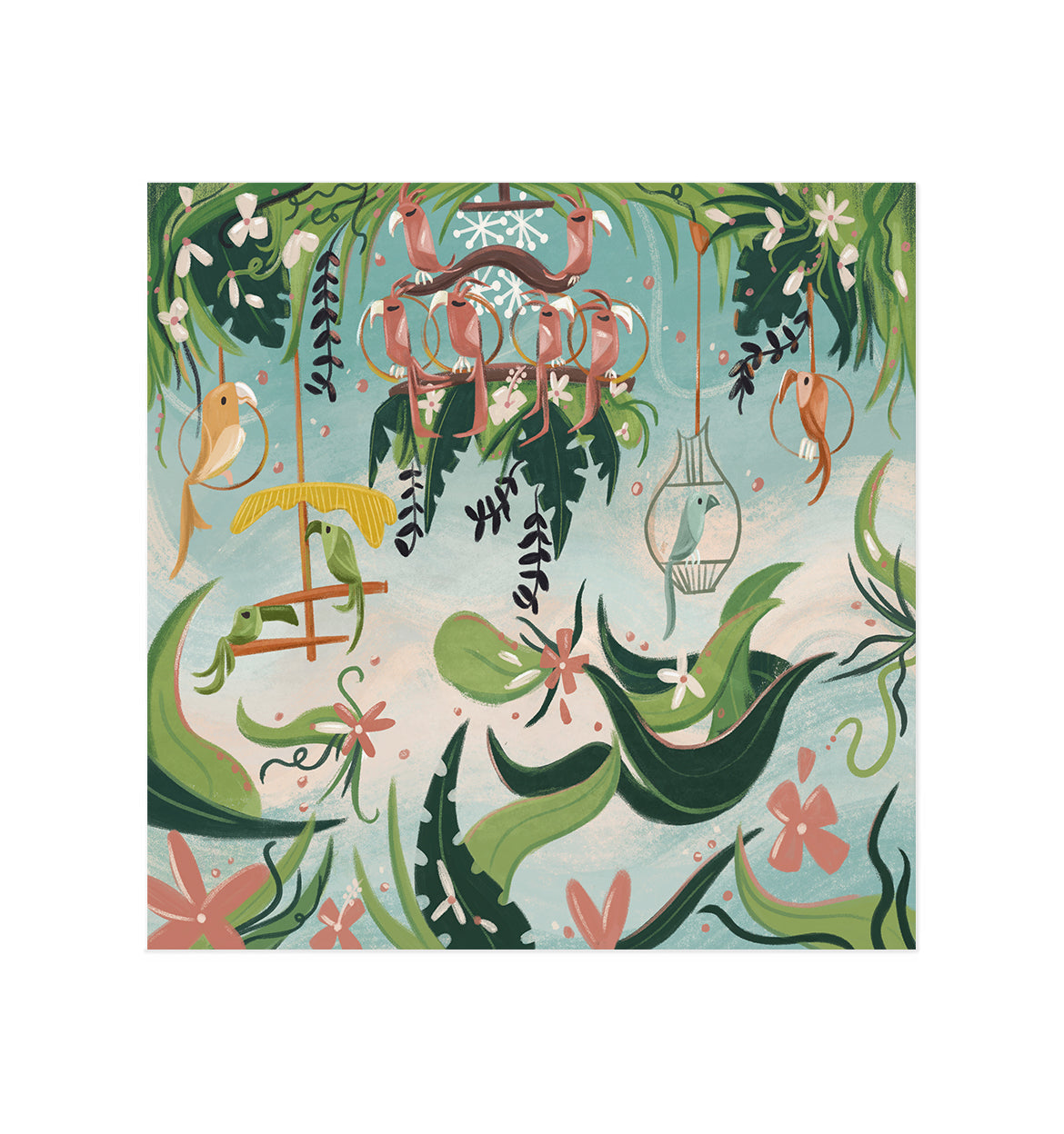 Tiki Art Print