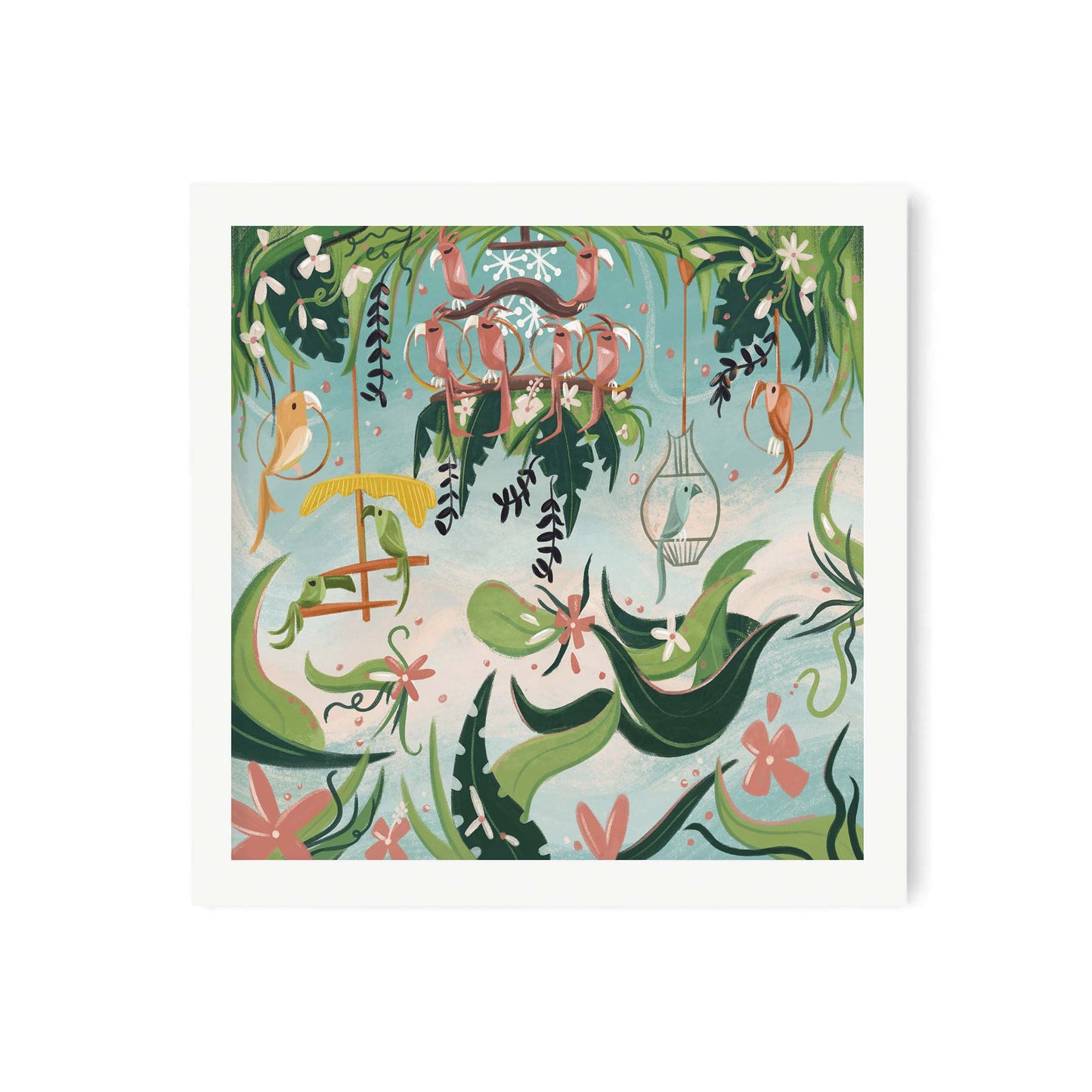 Tiki Art Print