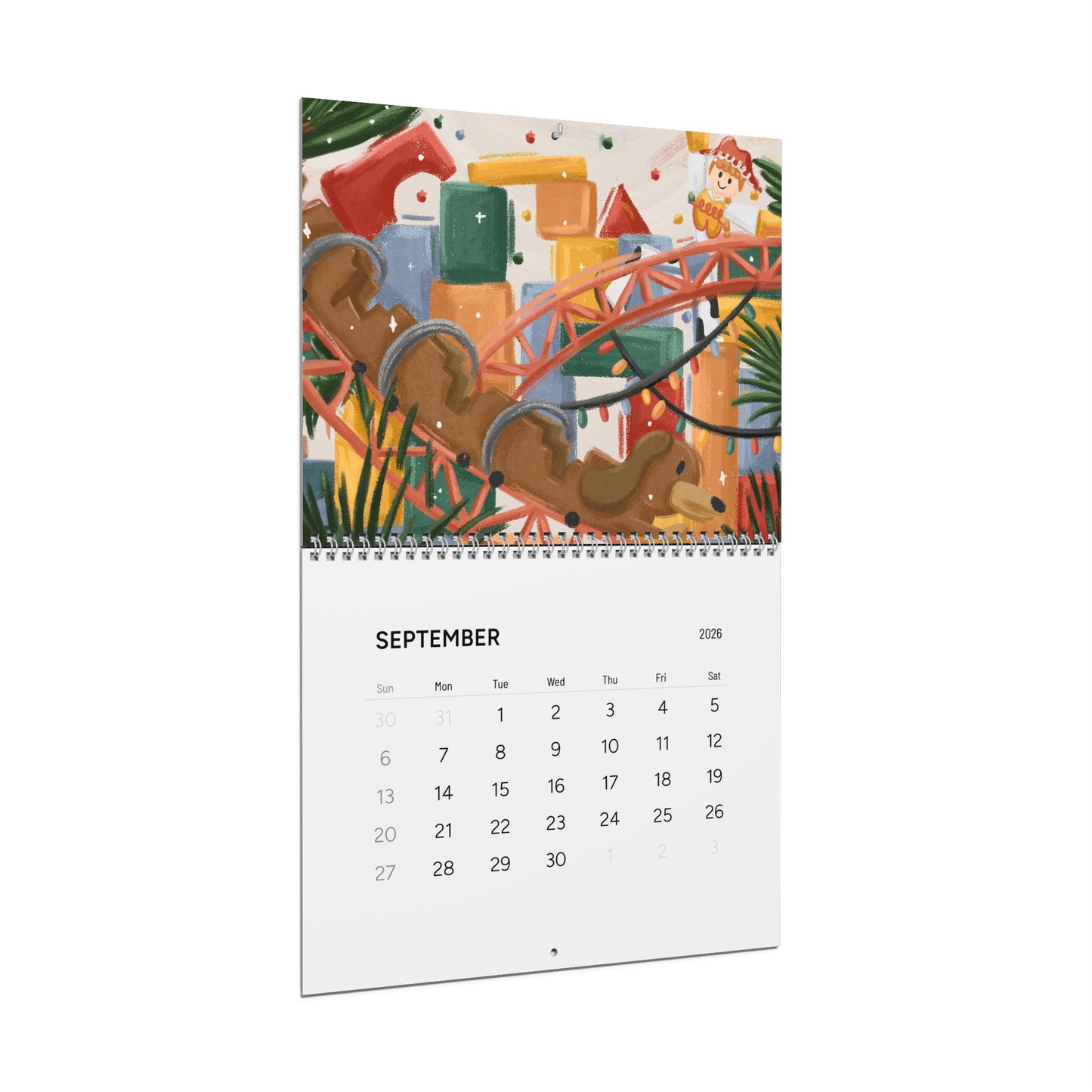 Studios 2026 12-Month Calendar