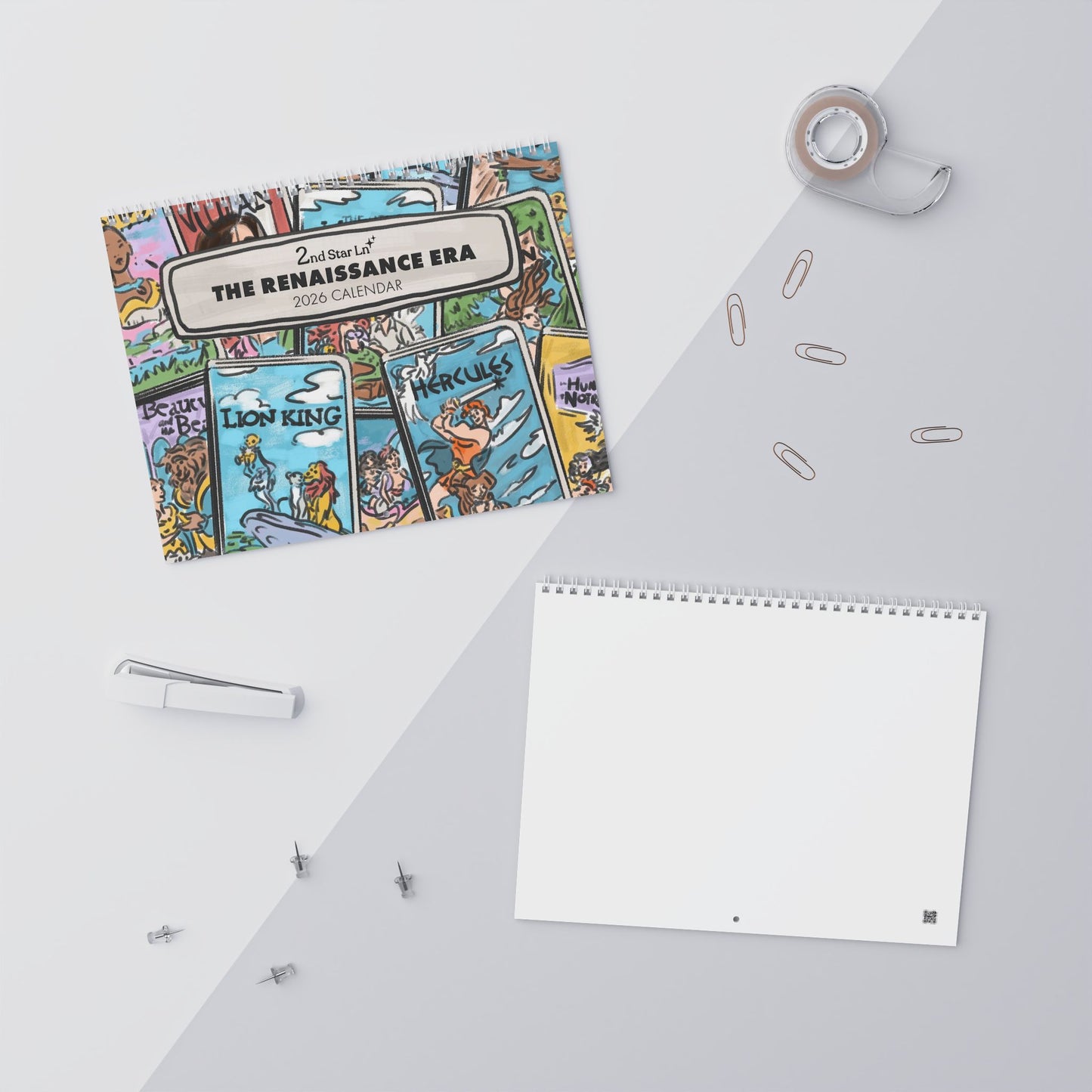 Renaissance 2026 12-Month Calendar